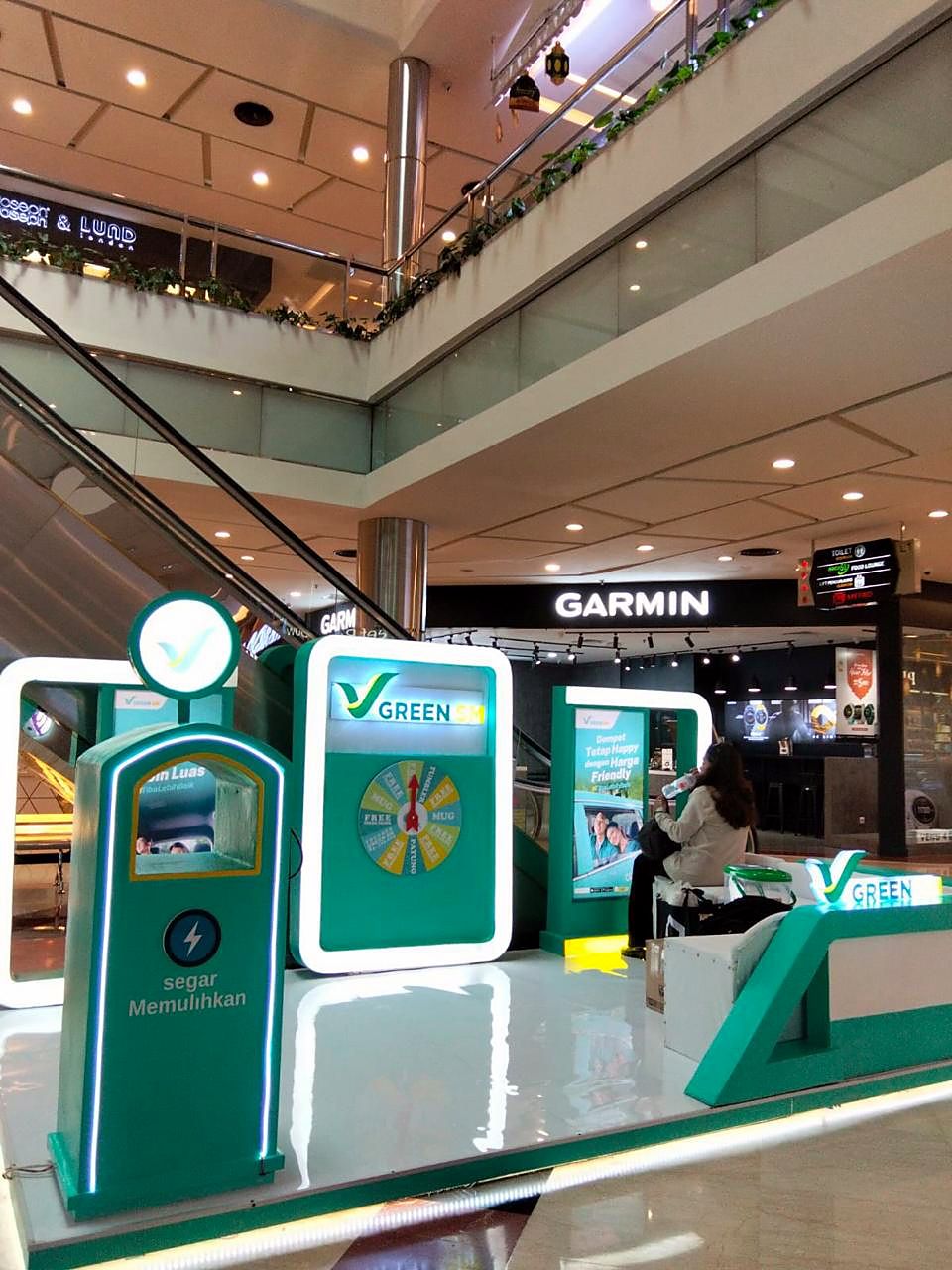Backdrop dan display produk